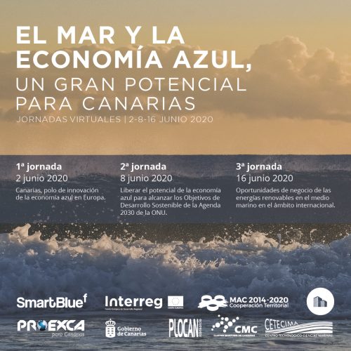 CETECIMA celebra el Día Mundial de los Océanos con un ciclo de tres conferencias virtuales organizadas junto con el CMC, PLOCAN y PROEXCA